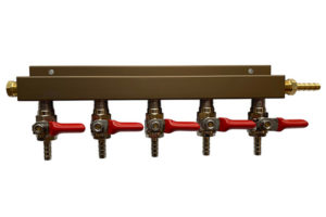 Made to Order CO2 Manifold - 5 Way (Choose from 6 configurations)