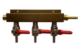 Made to Order CO2 Manifold - 3 Way (Choose from 6 configurations)
