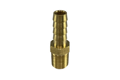 Brass 1/4" MPT x 3/8" Barb