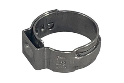 Stainless Steel Stepless Clamps - 15.3 millimeters
